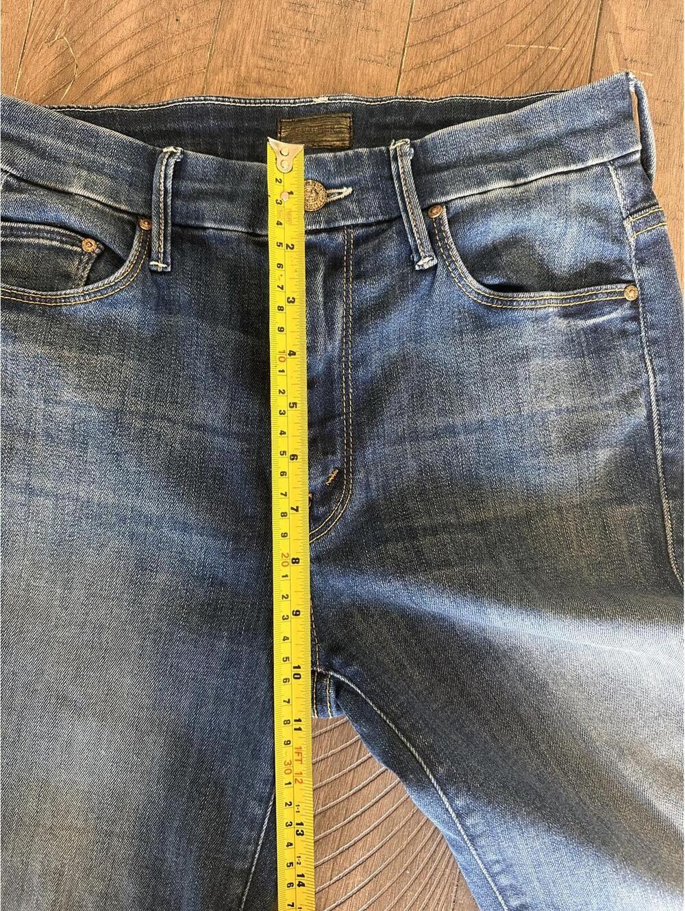 MOTHER The High Waisted Looker Ankle Fray in Not Rough Enough Women’s size 26 - Picture 11 of 15